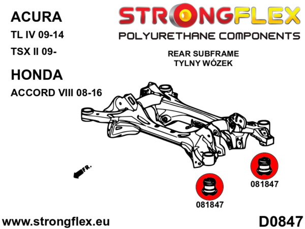 Rear subframe bush SPORT