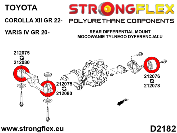 Full suspension bush kit SPORT