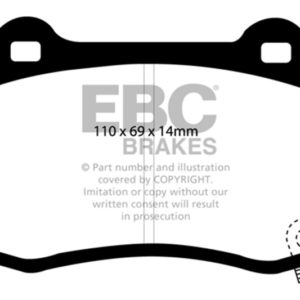 ebcDP61788: EBC Greenstuff Brake Pad Sets