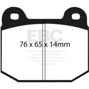 ebcUD961: EBC Ultimax2 Brake Pad Sets