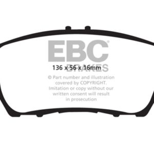 ebcDP42041R: EBC Yellowstuff Brake Pad Sets