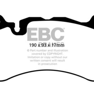 ebcDP32081C: EBC Redstuff Brake Pad Sets