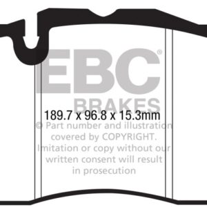ebcDP43050R: EBC Yellowstuff Brake Pad Sets