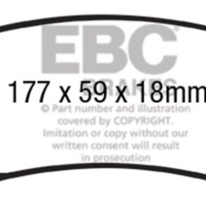 ebcDP41779R: EBC Yellowstuff Brake Pad Sets