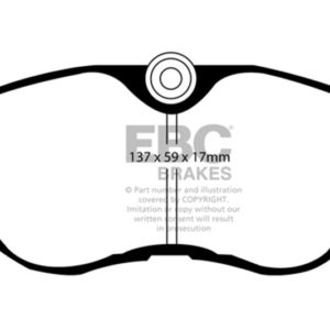 ebcDP3736C: EBC Redstuff Brake Pad Sets