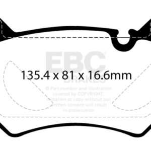 ebcDP32436C: EBC Redstuff Brake Pad Sets