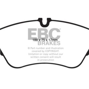ebcDP42022R: EBC Yellowstuff Brake Pad Sets