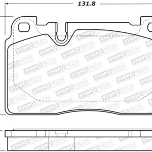 sto308.16630: ST Street Brake Pads
