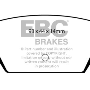 ebcDP4576R: EBC Yellowstuff Brake Pad Sets