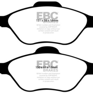 ebcDP2197/2: EBC Greenstuff Brake Pad Sets