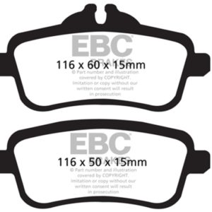 ebcDP62137: EBC Greenstuff Brake Pad Sets