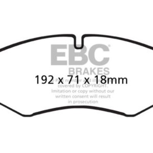 ebcDP62060: EBC Greenstuff Brake Pad Sets