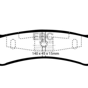 ebcDP41201R: EBC Yellowstuff Brake Pad Sets