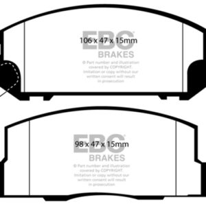 ebcDP31107C: EBC Redstuff Brake Pad Sets