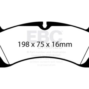 ebcDP42144R: EBC Yellowstuff Brake Pad Sets