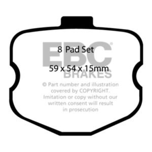 ebcDP31771/3C: EBC Redstuff Brake Pad Sets