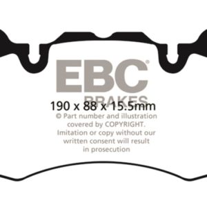ebcED92064: EBC Extra Duty Brake Pad Sets