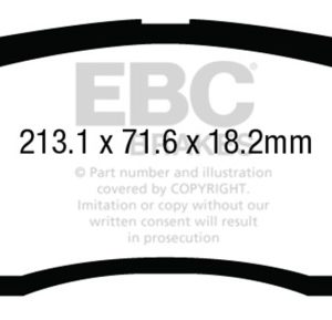 ebcED93015: EBC Extra Duty Brake Pad Sets