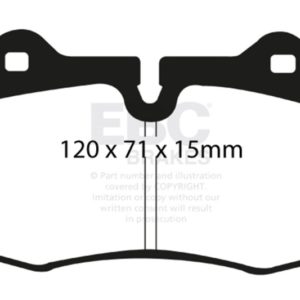 ebcDP31644C: EBC Redstuff Brake Pad Sets