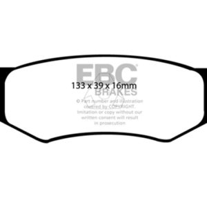 ebcDP41066R: EBC Yellowstuff Brake Pad Sets