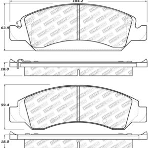 sto305.13630: ST Street Brake Pads