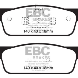 ebcDP22146: EBC Greenstuff Brake Pad Sets