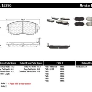 sto309.15390: ST Sport Brake Pads