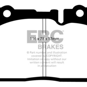 ebcDP31154C: EBC Redstuff Brake Pad Sets