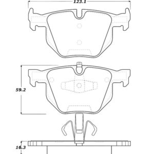 sto308.11700: ST Street Brake Pads