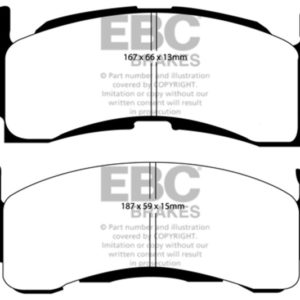ebcDP41145R: EBC Yellowstuff Brake Pad Sets
