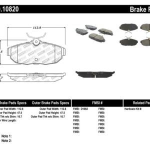 sto309.10820: ST Sport Brake Pads