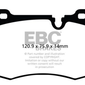 ebcDP31854C: EBC Redstuff Brake Pad Sets