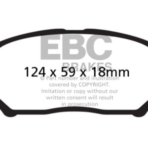 ebcDP21660: EBC Greenstuff Brake Pad Sets