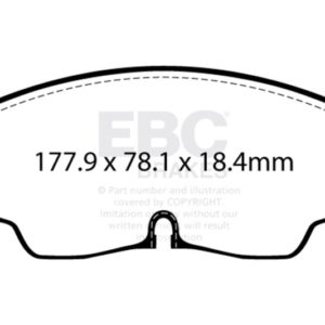 ebcDP52448NDX: EBC Bluestuff Brake Pad Sets