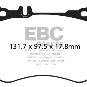 ebcDP42178R: EBC Yellowstuff Brake Pad Sets