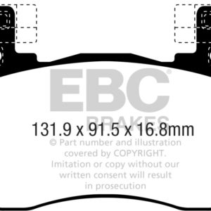 ebcDP42356R: EBC Yellowstuff Brake Pad Sets