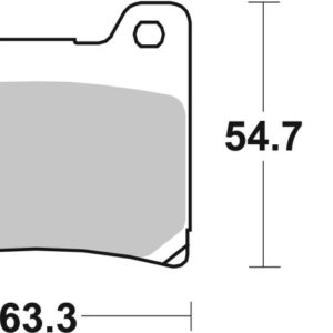 07YA11SP: BRE Powersport Pads