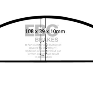ebcDP2130: EBC Greenstuff Brake Pad Sets