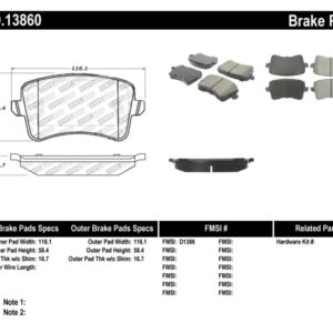sto309.13860: ST Sport Brake Pads