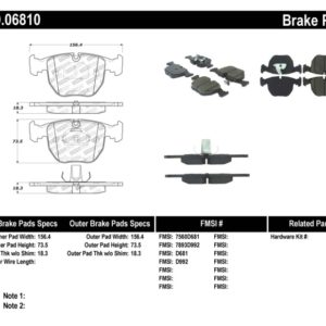sto309.06810: ST Sport Brake Pads