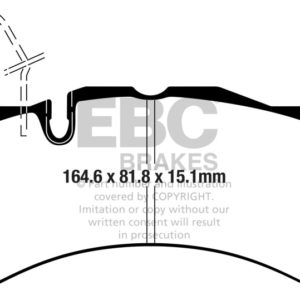 ebcDP42355R: EBC Yellowstuff Brake Pad Sets