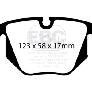 ebcDP21118: EBC Greenstuff Brake Pad Sets