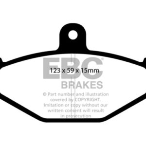 ebcDP3885C: EBC Redstuff Brake Pad Sets