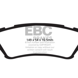 ebcED91891: EBC Extra Duty Brake Pad Sets