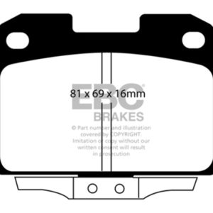 ebcDP21098: EBC Greenstuff Brake Pad Sets