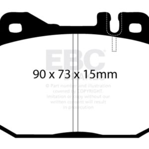 ebcDP3261C: EBC Redstuff Brake Pad Sets