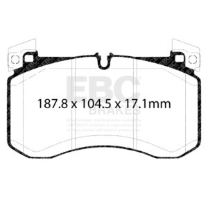 ebcDP42409R: EBC Yellowstuff Brake Pad Sets