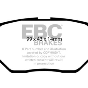 ebcDP21947: EBC Greenstuff Brake Pad Sets