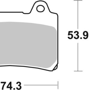 07YA35SA: BRE Powersport Pads
