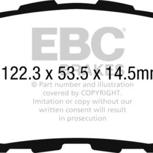 ebcDP22263: EBC Greenstuff Brake Pad Sets